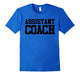 Coach Shirt Assistant Tshirt Tee Coaching Football Team Gift