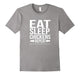Eat Sleep Chickens Repeat Cool Farming Funny Tee