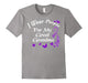 Alzheimers Awareness Shirt - I Wear Purple For My Grandma Sh
