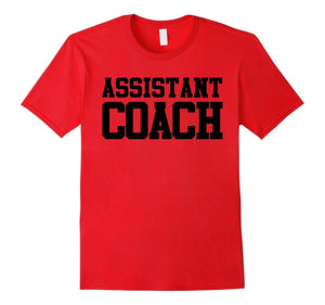 Coach Shirt Assistant Tshirt Tee Coaching Football Team Gift