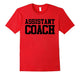 Coach Shirt Assistant Tshirt Tee Coaching Football Team Gift