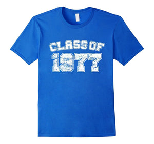 Class Of 1977 77 School Tee Shirt - Graduation Class Party