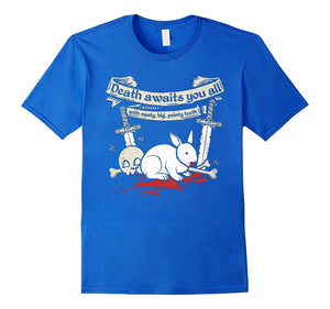 Death Awaits You All Halloween T-Shirt