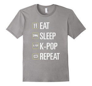 Eat Sleep K-Pop Repeat T Shirt