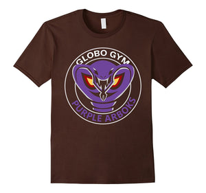 Dodgeball Globo Gym Purple Cobras T Shirts
