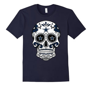 Dal-Las Cowboys Sugar Skull Shirt