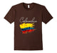 Colombia Colombian Vintage Flag T-Shirt