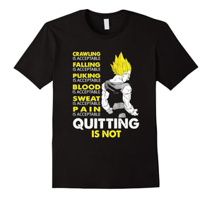Crawing Falling Punking Blood Sweat Pain Is Acceptable Shirt