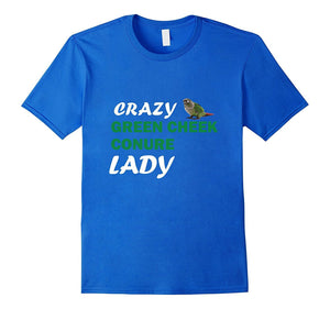 Crazy Green Cheek Conure Lady