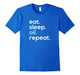 Eat Sleep Oil Repeat Essential Oil T-Shirt