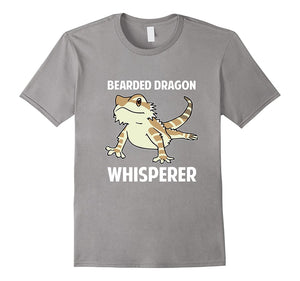 Bearded Dragon Whisperer T-Shirt Funny Animal Zoo Farm Gift