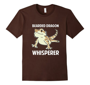 Bearded Dragon Whisperer T-Shirt Funny Animal Zoo Farm Gift