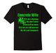 Concrete Wife T-Shirts Gift Christmas Day!