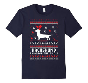 Dachshund Gifts- Dachshund Through The Snow Christmas Gifts