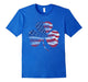 Irish American Flag Shamrock Tshirt
