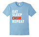 Eat Sleep Choir Repeat Funny Shirt Glee Club Singing Singer