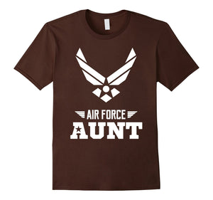 Air Force Aunt T-Shirt Birthday Gift