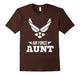 Air Force Aunt T-Shirt Birthday Gift