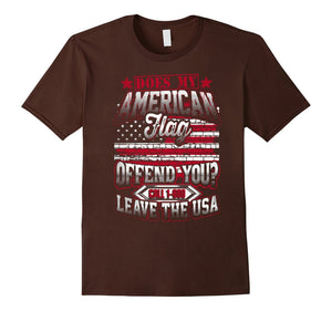 Does My American Flag Offend You Tshirt