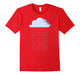 Digital Rain - Digits And Cloud T-Shirt