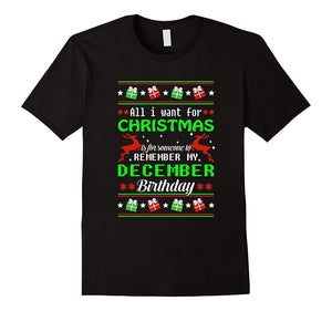 All I Want For Christmas Is Remember Birthday