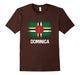 Dominica Flag Shirts Vintage Distressed Shirt
