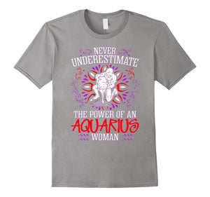 Aquarius Shirt - Zodiac Sign Shirt For Woman - Birthday Gift