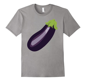 Eggplant Emoji Funny Shirt Cool Emoticon Texting T-Shirt