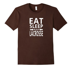 Eat Sleep Play Lacrosse Awesome Sports Funny T-Shirt
