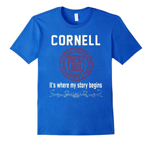 Cornell T Shirt It Where My Story Begin