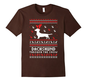 Dachshund Gifts- Dachshund Through The Snow Christmas Gifts