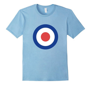 Classic Mod Target Pop Art Scooter 60'S T Shirt