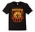 Firefighter Fire Department Fire Badge And Flag T-Shirt
