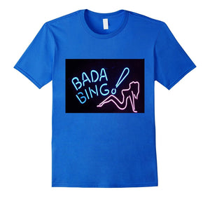 Club Bada Bing Neon Sign Tee Shirt