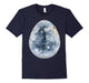 Celestite Egg Geode Light Blue On A Tee Shirt