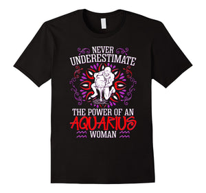 Aquarius Shirt - Zodiac Sign Shirt For Woman - Birthday Gift