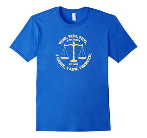Attorney Scales Of Justice T-Shirt Lawyer T-Shirt