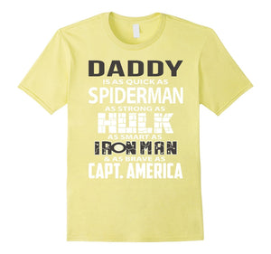 Daddy You Are My Favorite Superhero Family T-Shirt