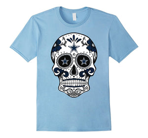 Dal-Las Cowboys Sugar Skull Shirt