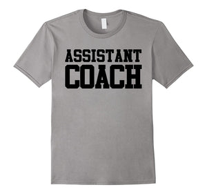 Coach Shirt Assistant Tshirt Tee Coaching Football Team Gift