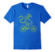 Alien Shirt: Alien Riding Bike Tshirt