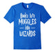 Crewneck T-Shirt | Books Turn Muggles Into Wizards