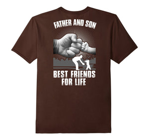 Drak T- Shirt Father And Son Best Friends For Life Shirt