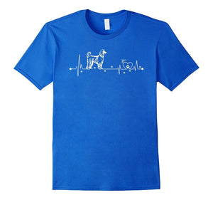 Afghan Hound T-Shirt, I Love Afghan Hound Heart Bea