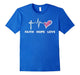 Faith Hope Love - Christian T-Shirt For Women Of Faith