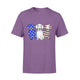 3 Dachshund Doxie Patriotic US American Flag July 4th Shirt T-Shirt